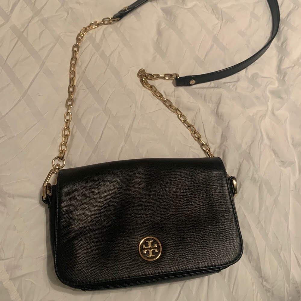 Tory Burch Crossbody - Black & Gold 😍